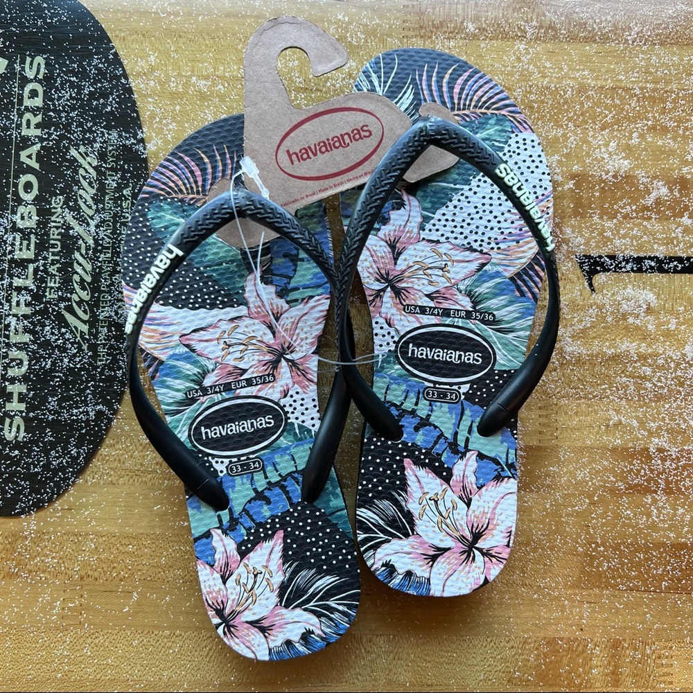 Havaianas Alpargatos Floral Flip Flop